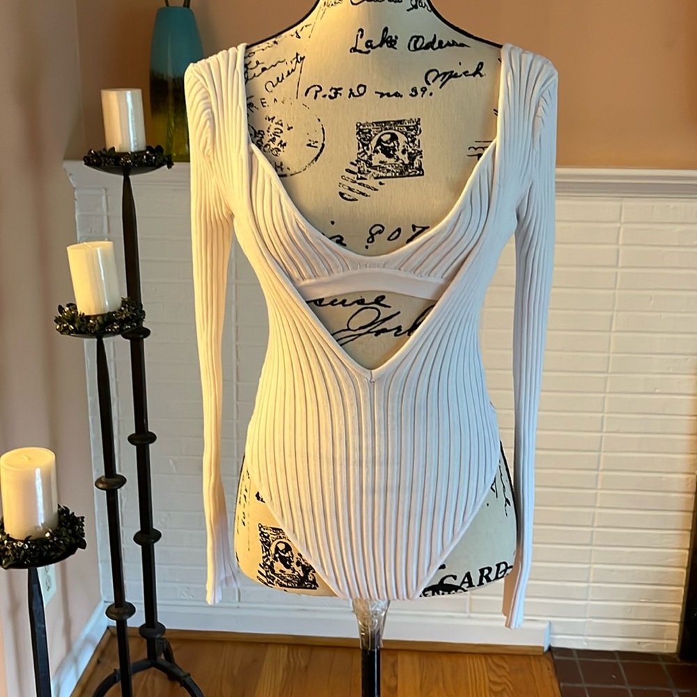 2PC Bundle of HERA White Body Suit and Bra